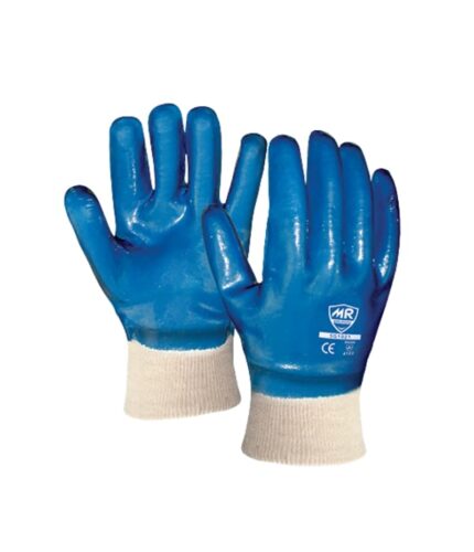 Guante recubierto de nitrilo con puño de calcetín SG1021