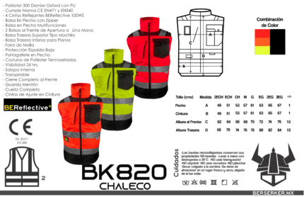 Chaleco Ejecutivo BK820