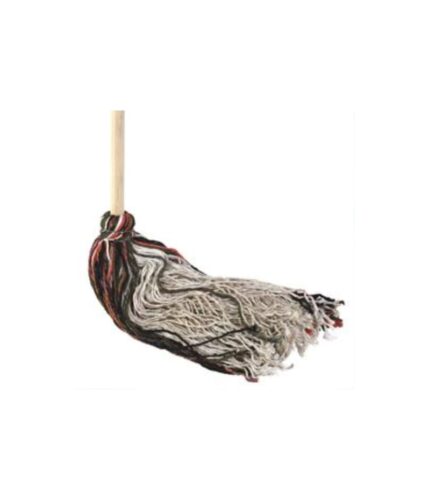 TRAPEADOR BASICO DE HILASA 400 GRS, BASTON DE MADERA