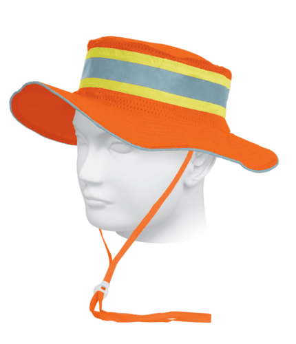 Sombrero tipo cazador naranja, alta visibilidad, TRUPER