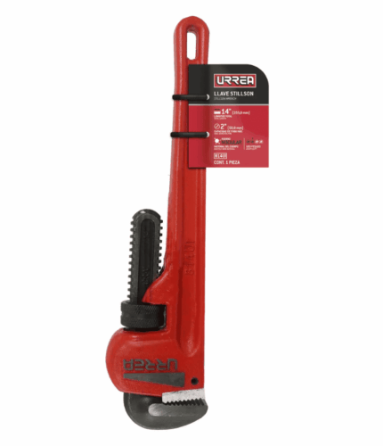 Llave Stillson de hierro maleable de 14", uso pesado