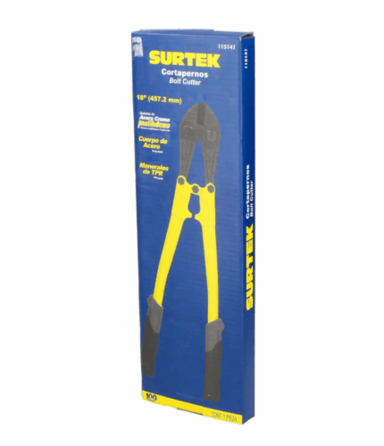 Cortapernos con mangos tubulares con grip 18"
