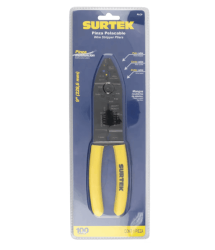 Pinza pelacable 10-24 AWG de 9"