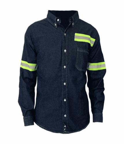 Camisa de Mezclilla Con Reflejante LICA