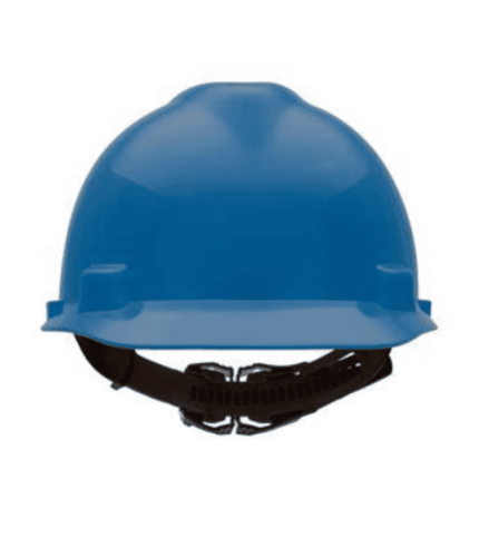 Casco MSA sin Portalámpara Azul – M2305611AR